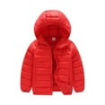 thumbnail image 1 of Xinhuaya Toddler Little Big Child Boy Girl Lightweight Puffer Hooded Jacket Coat Kids Winter Warm Outwear 6-13 Years, 1 of 3