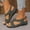 37, variant on Eltusu Women Wedge Sandals, No Slip Adjustable Open Toe Breathable Summer Shoes 39 Size 7