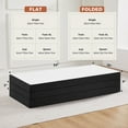 thumbnail image 5 of CONCETTA 3" Full Size Tri-Fold Memory Foam Mattress, Foldable Mattress, 5 of 9