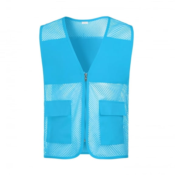 Neewe Unisex Mesh Breathable Fishing Vest, Multi-Pockets Photography Travel Hiking Waistcoat Jacket for Adults and Youth