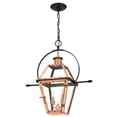 thumbnail image 4 of Rue De Royal 2-Light Aged Copper Outdoor Hanging Lantern, 4 of 5