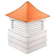 Good Directions 2126SV Vinyl Sherwood Cupolas - 26 in. Square x 37 in. H