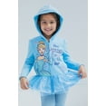 thumbnail image 4 of Disney Princess Cinderella Little Girls Zip Up Hoodie Infant to Big Kid, 4 of 5