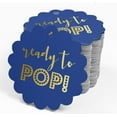 thumbnail image 4 of Inkdotpot 50 Pack Real Gold Foil Paper Tags Ready To Pop Baby Shower Favor Hang Tags, 4 of 6