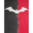 thumbnail image 4 of Batman Men's & Big Men's Split Tie Dye Graphic T-Shirt with Short Sleeves, 4 of 5