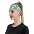 thumbnail image 5 of Uemuo Floral Printed Sports Headbands for Men Women,Moisture Wicking Workout Headband, Sweatband Headbands,Non-slip Workout Gym Yoga Headband, 5 of 9