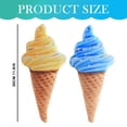 thumbnail image 3 of Simulation Ice Pillow For Fun Gift Long Plush Back Cushion Cute Food Stuffed Animals For Room Decor, 3 of 9