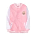 thumbnail image 1 of Hot down Jacket Winter Pants for Girls Kid's Casual Printed Jacket Baseball Jacket Sports Cardigan Jacket, 1 of 7