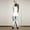 White, variant on DuoJiaJ Women’s Open Cup Bodysuit With High Neck Design Lingerie Set For Passionate Nights