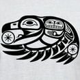 thumbnail image 3 of CafePress - Raven Native American Design Light T Shirt - Men's Classic Graphic T-Shirt, 3 of 4