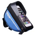 thumbnail image 2 of Bike Bicycle Phone Mount Bags - Waterproof Front Frame Top Tube Handlebar Bags with Screen Cover, 2 of 5