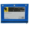 Casemate, Solid Polyester Binder Pouch Pencil Case, Blue, 10.25" x 7.25"