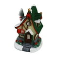 thumbnail image 2 of Ganfancp Nueva Navidad Decoraciones Resina Casa Grande con Música Casa Brillante Botas de Navidad Regalo Liquidación 1 X Decoración Navideña, 2 of 6