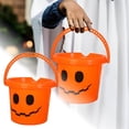 thumbnail image 1 of Injection Pumpkin Bucket Pumpkin Jar With Cute Expressions Halloween Pumpkin Decoration Freezer Storage Containers Freezer for Chest Freezer Freezer Friend Kitchen Necessities Canisters for Kitchen, 1 of 7