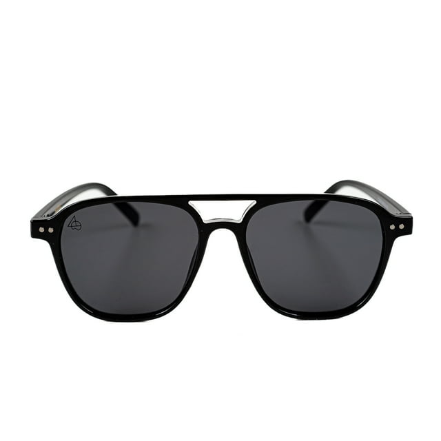 Baroc Super Star Black Lentes de Sol Aviador Negro UV400 Acetato Brillante