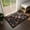 Black Floral, variant on Washable Entryway Small Area Rugs: 2''x3'' Boho Rug Non Slip Door Mat Indoor Entrance Stain Resistance Low Pile Throw Rugs for Inside Front Door Floor Bedroom Bedside Kitchen Nursery Dorm Room Entry