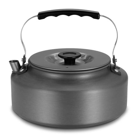 

Eccomum 1.6L Portable Water Kettle Water Pot Teapot Coffee Pot Indoor Aluminum Alloy Tea Kettle Outdoor Camping Hiking Picnic Pot