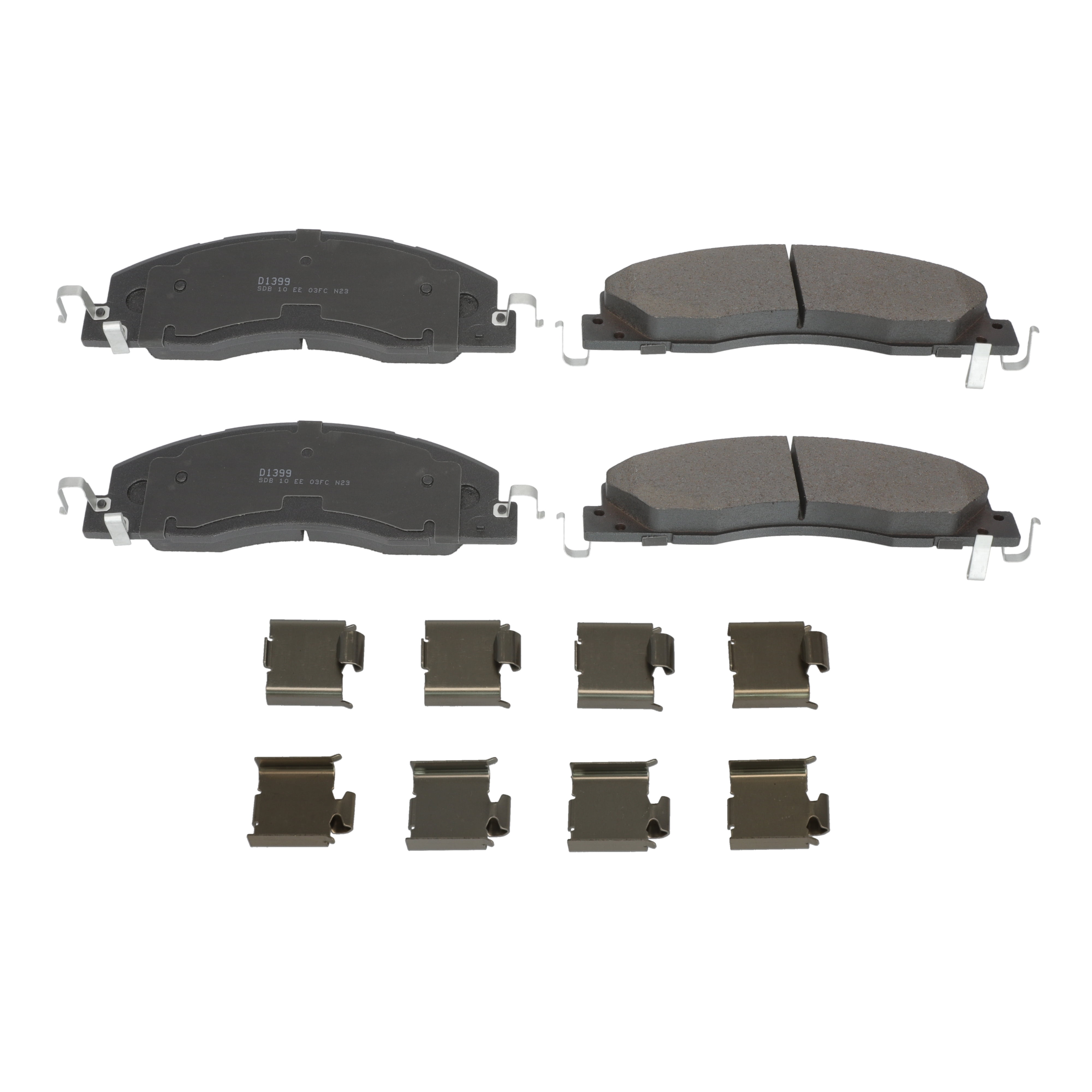 Winstop Brake Pad Set, Front WS.1399.0.M, Ram 2500 2018-2011