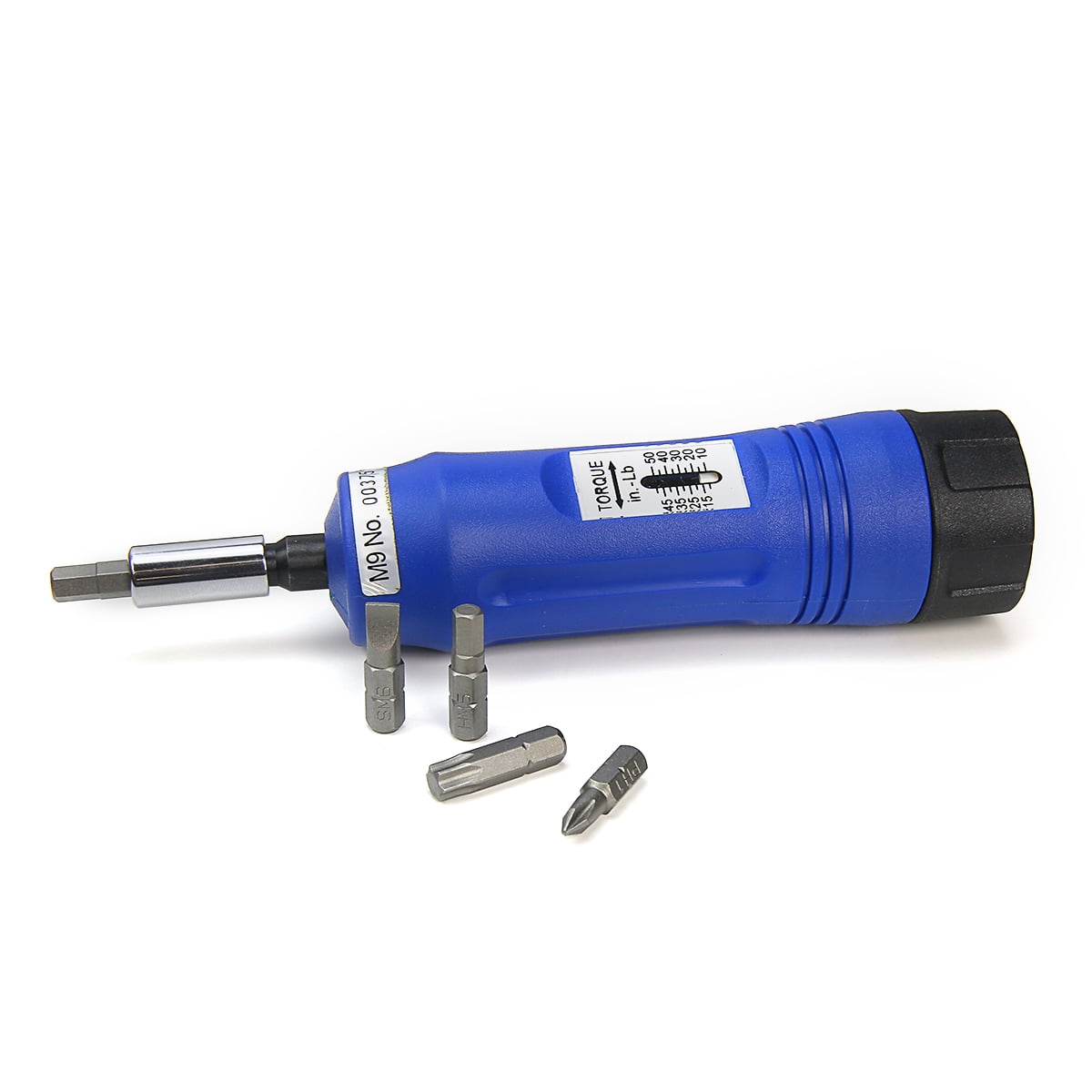 Stark USA 21 Pc Torque Screwdriver Set, 10–50 in-lb (1–5 Nm), 1/4" Drive with S2 Bits, Adjustable Precision Driver Kit