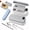 Gray, variant on Portable Electric Lunch Box with Self-Heating, Cordless Rechargeable Lunch Box Warmer for Adults, 900ML Stainless Steel Heated Food Container for Work Office Car Travel & Picnic (Rechargeable,Black)