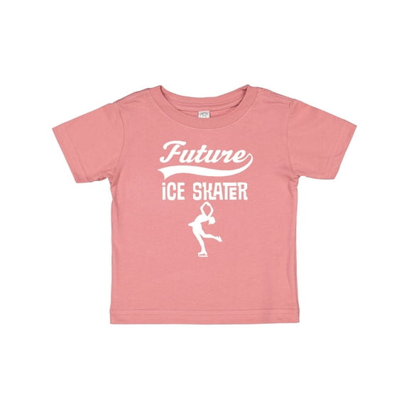 Inktastic Future Ice Skater Girls Skating Boys or Girls Baby T-Shirt