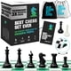 thumbnail image 1 of Juego de ajedrez Chess Geeks, tamaño de torneo con triple peso, 1 of 9