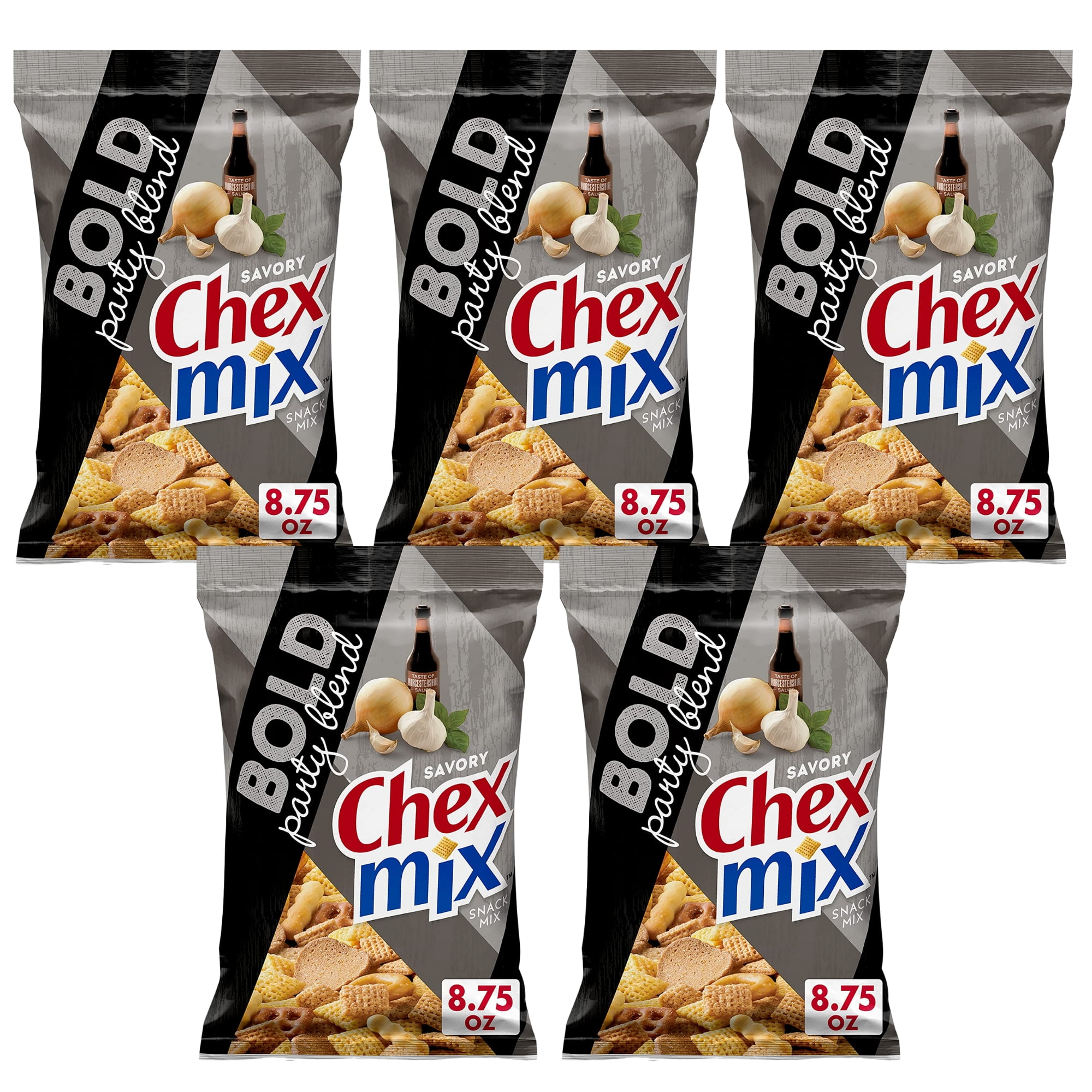 Chex Mix Bold Party Blend, 8.75 oz (Pack of 5) 