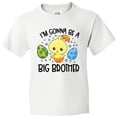thumbnail image 3 of Inktastic Easter I'm Gonna Be a Big Brother with Green and Blue Eggs Youth T-Shirt, 3 of 5
