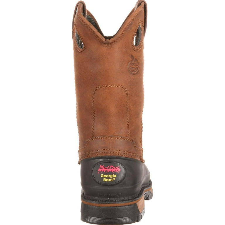 Georgia Boot Muddog Wellington Work Boot Size 10(M)