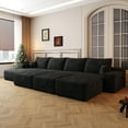 thumbnail image 4 of MAYEERTY 135" Large Size Modular Cloud Sofa 6 Seats for Living Room,No Assembly Required,Black, 4 of 5