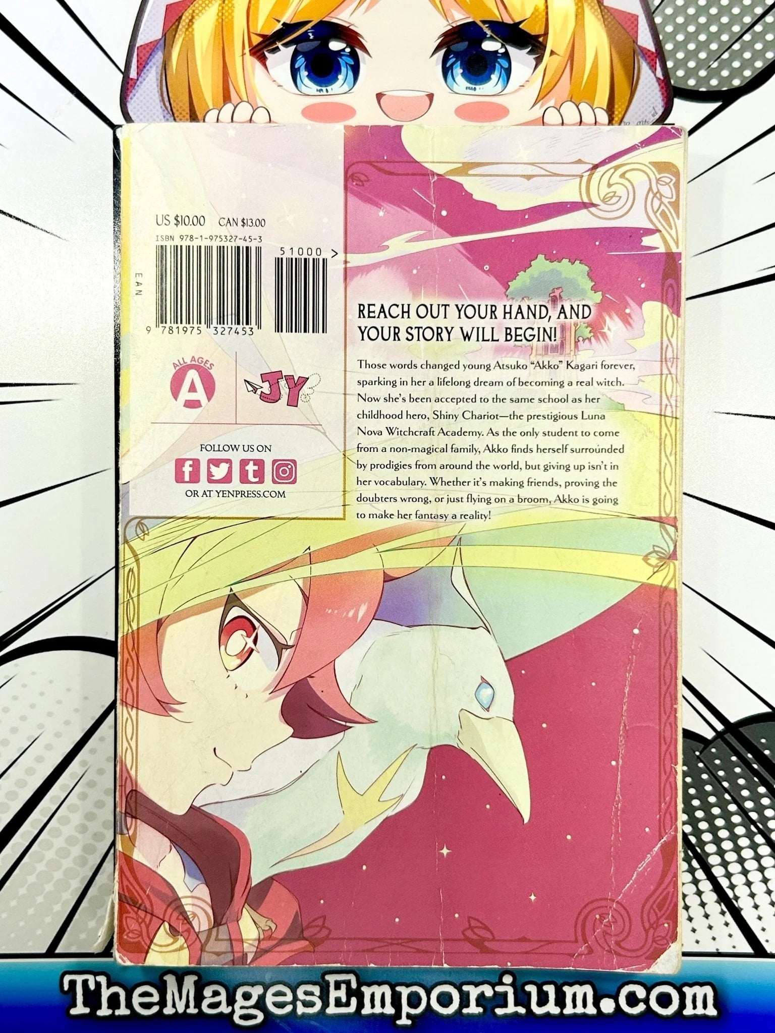 Little witch academia 本2冊 Little Witch Academia (light novel): The Nonsensical Witch and the