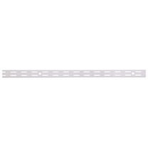 ProSource 25202PHL Shelf Standard, 2 mm Thick Material, 1 in W, 25-1/2 in H, Steel, White