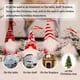 thumbnail image 5 of Árbol de Navidad Muñeca colgante Muñeca sin rostro con sombrero Barba Decoración colgante de vacaciones Adorno 4 Piezas kenally HA000388-00B, 5 of 6