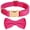 Hot Pink, variant on Jumpress Cute Dog Collar with Bow, Comfortable Girl Dog Bow Tie Collar for Small Medium Dogs (Pink Plaid, XS)