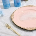 thumbnail image 5 of BalsaCircle 24 Blush 13" Acrylic Round Charger Plates Embossed, 5 of 8