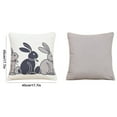 thumbnail image 3 of BAOPAI Double Sided Easter Pillow Case with Holiday Patterns for Home Living Room Bedroom Office Decor Festive Gift Easy Clean Durable, 3 of 6