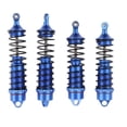 thumbnail image 3 of Amortiguador trasero delantero RC 4 Uds para ARRMA 1/8 para Typhon para amortiguador de resorte de coche RC de aleación de aluminio Outcast azul, 3 of 12