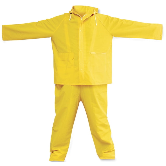 Impermeable 2 Piezas SURTEK Talla Extra Grande 100% PVC Interior De Poliéster