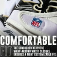 thumbnail image 6 of Franklin Sports New Orleans Saints Youth NFL Football Receiver Gloves - Official NFL Team Logos - Kids Football Gear + Accessories - Youth XS/S Pair, 6 of 8