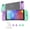 Soft Violet & Mint Green, variant on PlayVital Ranger Case for Nintendo Switch 2 - Dockable Silicone Grip w/ Hard Shell & Stand (Black)