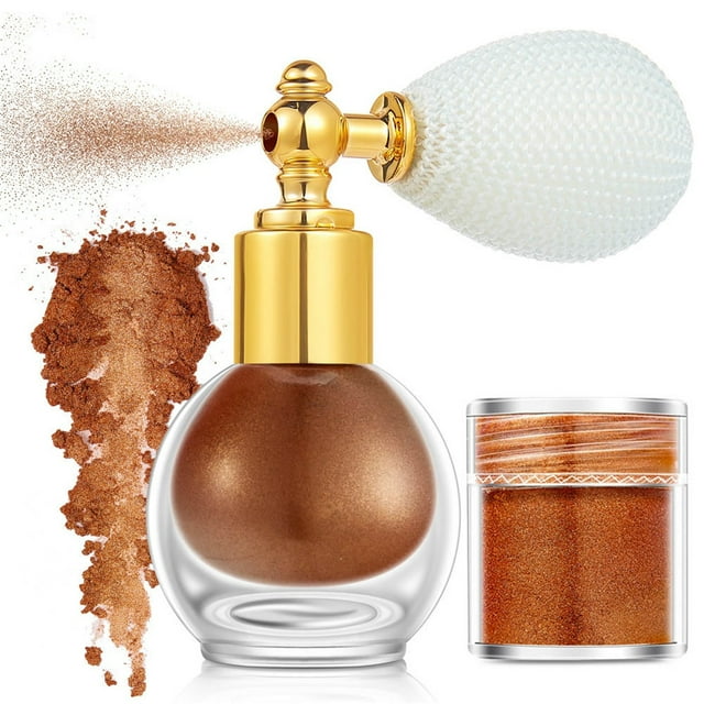FcBaudy High-gloss Brightening Powder Spray Body Powder Spray Glitter Powder High gloss spray