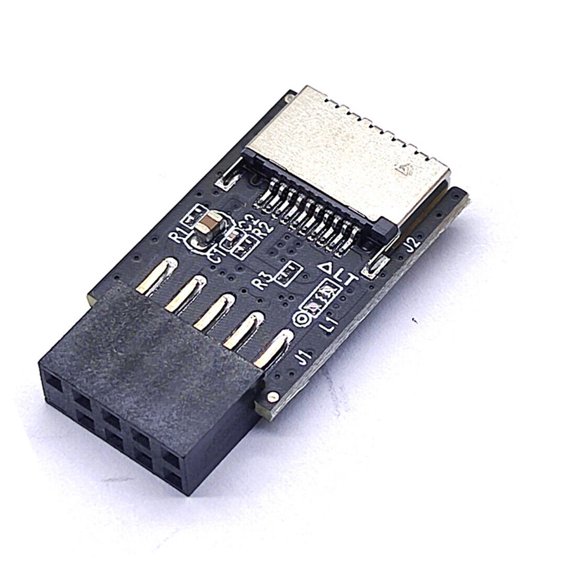 GUYUTING USB 2.0 to USB 3.2 Male Adapter Convert Motherboard Header for Faster Data Transfer