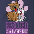 thumbnail image 3 of CafePress - Rescued Is My Favorite Breed Men's Long Sleeve T Shirt - Long Sleeve Dark T-Shirt, 3 of 4