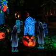 thumbnail image 2 of Halloween Yard Signs Outdoor Decorations, 2pcs Scary Evil Spirit Stakes for Lawn Garden Halloween Party Home Decor, 2 of 5