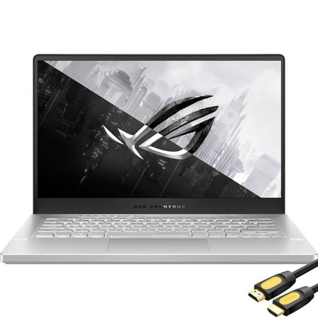 2022 ASUS ROG Zephyrus 3060 Gaming Laptop, 14" FHD 144Hz, AMD 8-Core Ryzen 7 5800HS up to 4.4GHz, GeForce RTX 3060, 40GB RAM, 1TB PCIe SSD, USB-C, WiFi 6, Backlit, Mytrix HDMI 2.1 Cable, Win 11