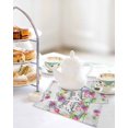 thumbnail image 4 of Spring Easter Kitchen Dish Towels for Drying Dishes Set of 2, Watercolor Eggs Tulips Flower Wreath Wood Gray Waffle Weave Microfiber Hand Tea Bathroom Towels Quick Dry & Absorbent Towel 12x12, 4 of 7