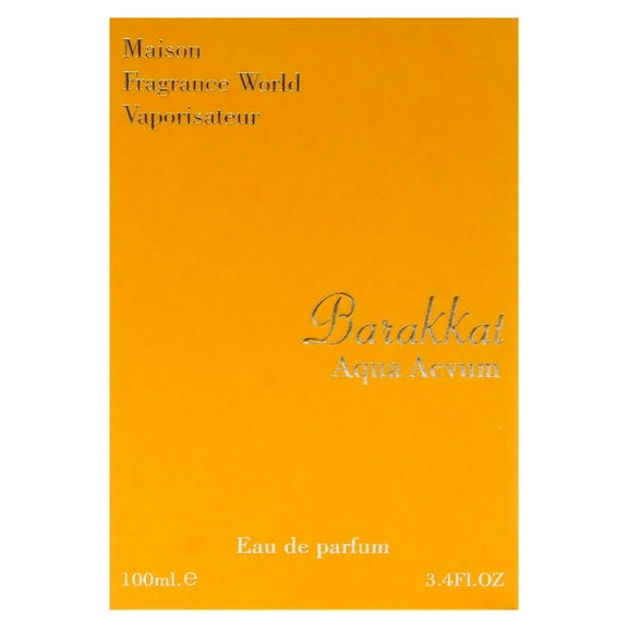Fragrance World Maison Barakkat Aqua Aevum , 3.4 oz EDP Spray