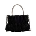 thumbnail image 1 of Bolsa de noche para mujer, elegante, con diamantes de imitación, Bolsa bandolera con asa superior para mujer (negro) Tmvgtek Para Estrenar, 1 of 8