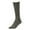 Polka Dots Charcoal (1 Pair), variant on Men's Dress Crew Socks, Striped Black / Red/ Charcoal, Size 10-13, 1 Pairs