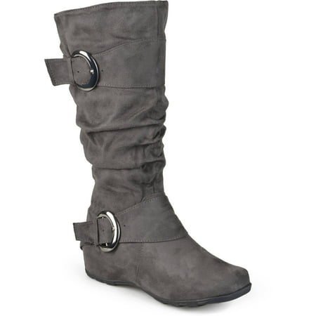 Brinley Co. Women's Slouchy Wide Calf Boots